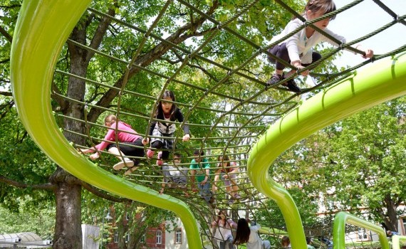 Os playgrounds infantis mais incríveis do mundo