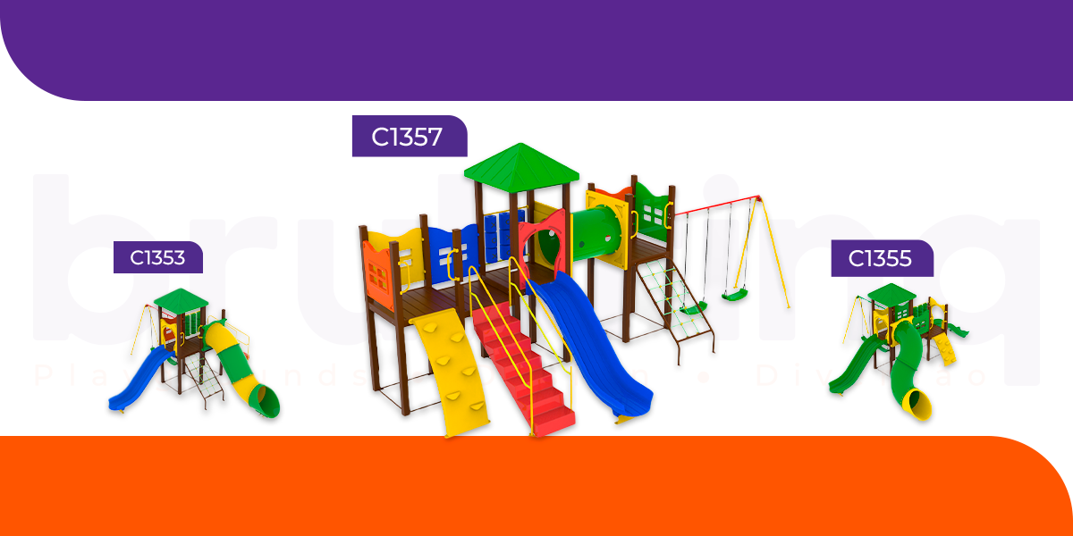 Descubra nossa nova linha de Playgrounds Residenciais